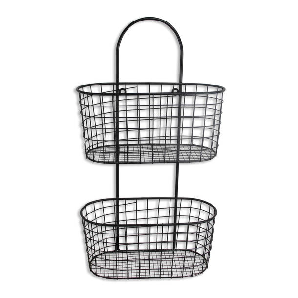 Gracie Oaks Nagy Wall Hanging Storage Basket & Reviews Wayfair